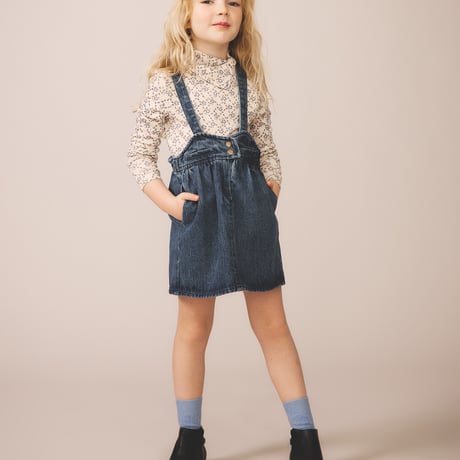 SOOR PLOOM / Snap Turtleneck - Trellis Print Pointelle, Powder