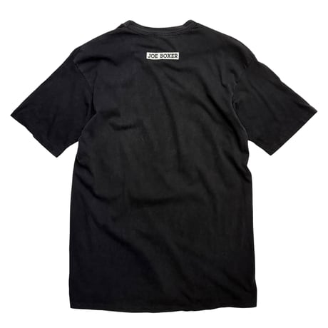 90s "JOE BOXER" smile print t-shirt