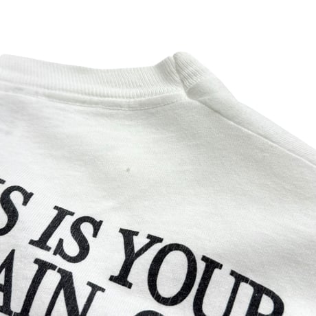80s "BrainWaves SPORTSWEAR" print t-shirt