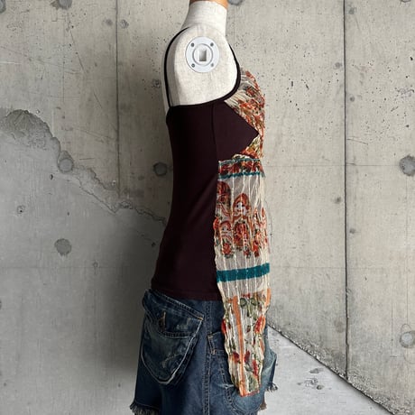matryoshka patterned camisole