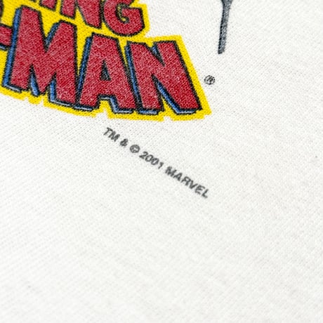 00s ”spider-man" linger print t-shirt