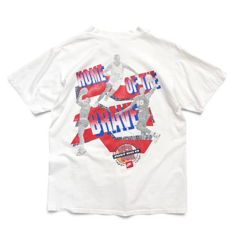 90s "NIKE.~USADREAMTEAM~" print t-shirt