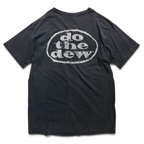 90s "Mountain Dew" faded print t-shirt