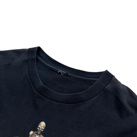 00s skull handle design print t-shirt