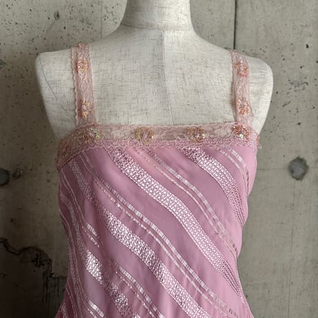 shiny design camisole