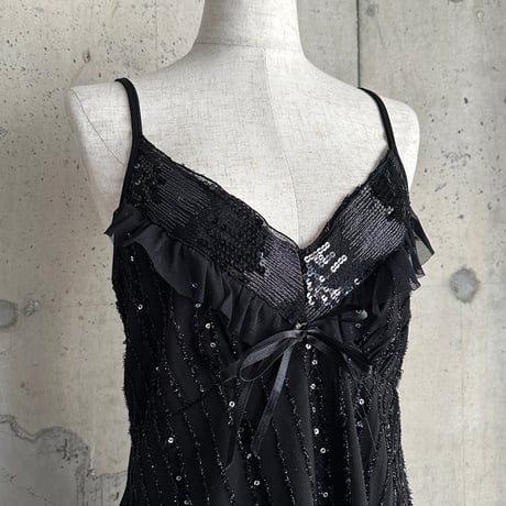 spangle design camisole