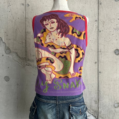 "CUSTO BARCELONA" all patterned sleeveless tops