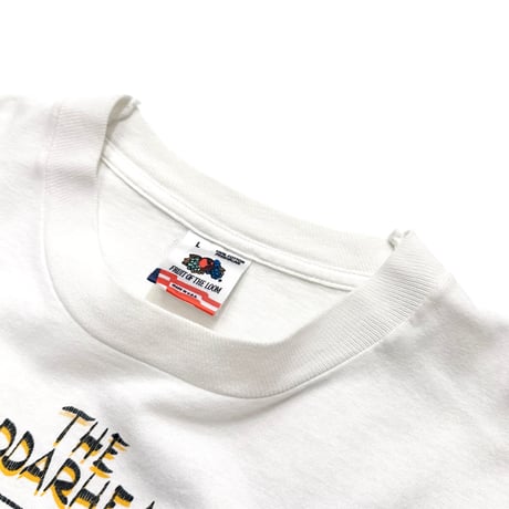 90s "THE cheddarheads" print t-shirt