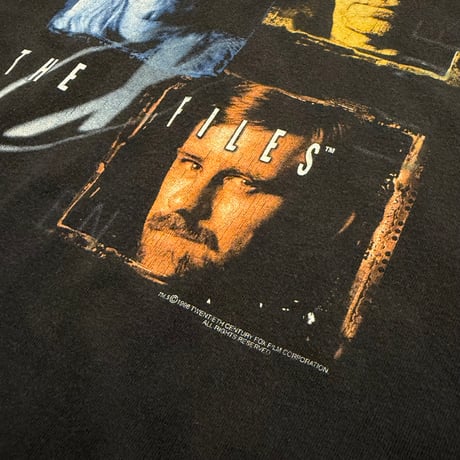 90s "THE X FILES" movie print t-shirt
