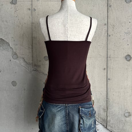 matryoshka patterned camisole