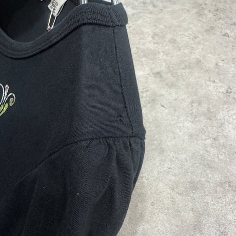 glitter rayered L/S cut&sew