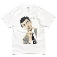 90s "MR.BEAN" print t-shirt