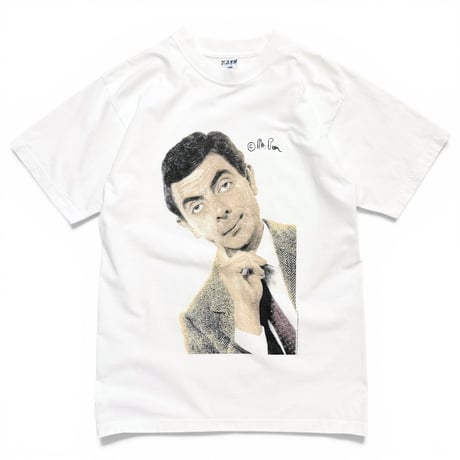 90s "MR.BEAN" print t-shirt