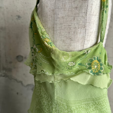paisley pattern tiyard camisole
