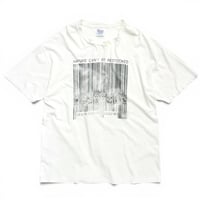 90s zebra bar code print t-shirt
