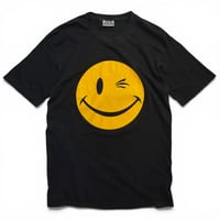 90s "JOE BOXER" smile print t-shirt