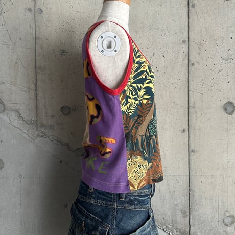 "CUSTO BARCELONA" all patterned sleeveless tops