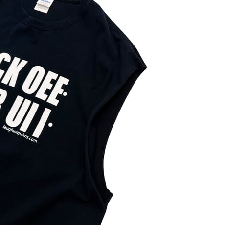 00s "f**k off" sleeves design gimmick t-shirt