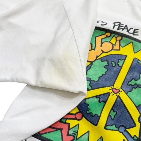 90s "KAREN M.PEREZ" print t-shirt