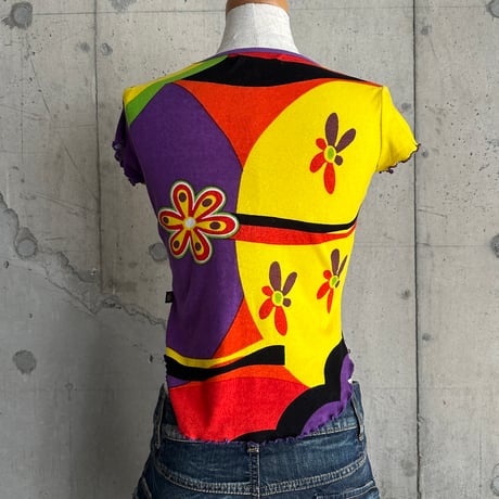 two girls printed T-shirt
