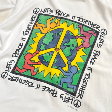 90s "KAREN M.PEREZ" print t-shirt