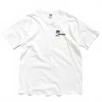90s "IMAGE LEATHER" print t-shirt