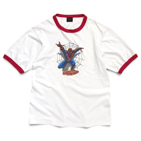 00s ”spider-man" linger print t-shirt