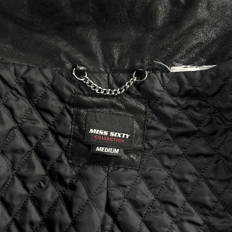 "MISS SIXTY" fake leather jacket