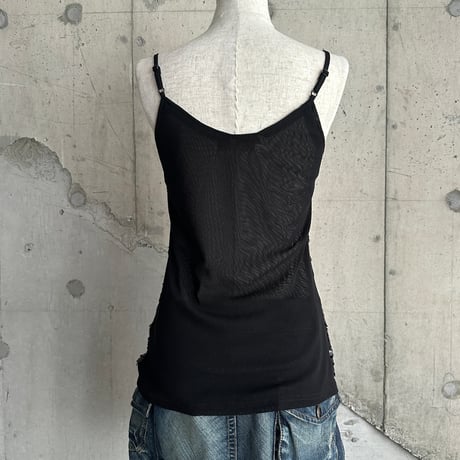 girl's face spangle camisole