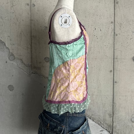 lace pleats design camisole