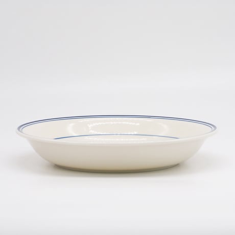【M072nv】パンとごはんと... いつもの DEEP PLATE ネイビー