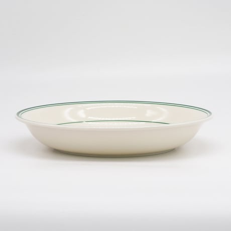 【M072gr】パンとごはんと... いつもの DEEP PLATE グリーン