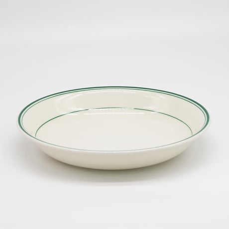 【M072gr】パンとごはんと... いつもの DEEP PLATE グリーン