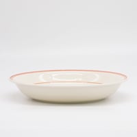 【M072rd】パンとごはんと... いつもの DEEP PLATE レッド