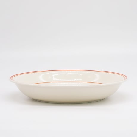 【M072rd】パンとごはんと... いつもの DEEP PLATE レッド