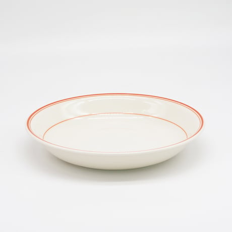 【M072rd】パンとごはんと... いつもの DEEP PLATE レッド