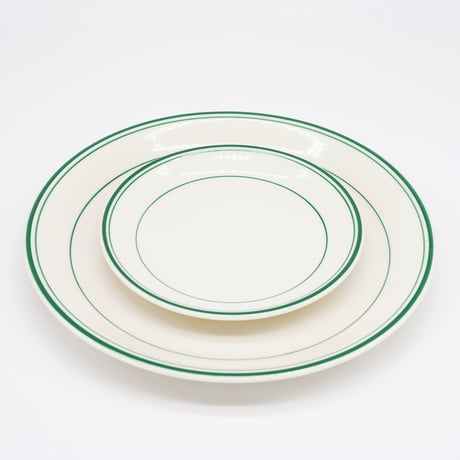 【M069gr】パンとごはんと... いつもの PLATE S グリーン