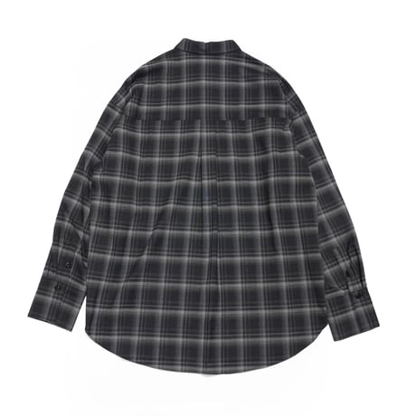01｜CHECK OVERSIZED SHIRT nemos