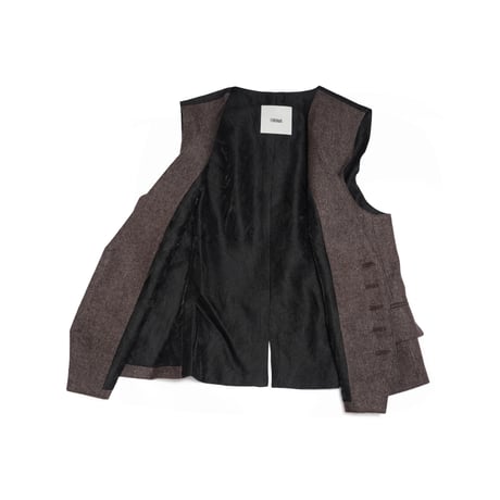 02｜WOOL CASHMERE VEST