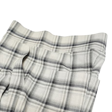 04｜CHECK WIDE PANTS  nemoa