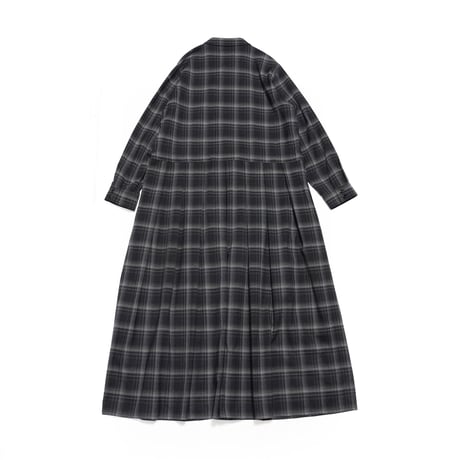 03｜CHECK DRAWSTRING DRESS anemos