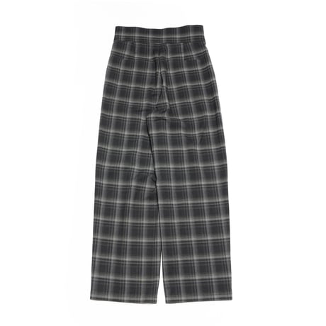 04｜CHECK WIDE PANTS  nemoa