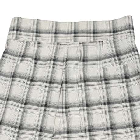 04｜CHECK WIDE PANTS  nemoa