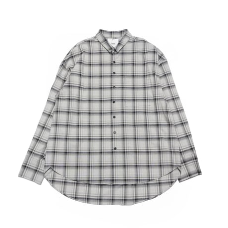 01｜CHECK OVERSIZED SHIRT nemos