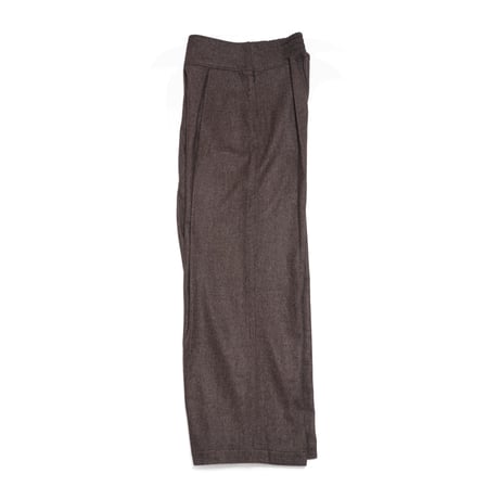 03｜WOOL CASHMERE WIDE PANTS
