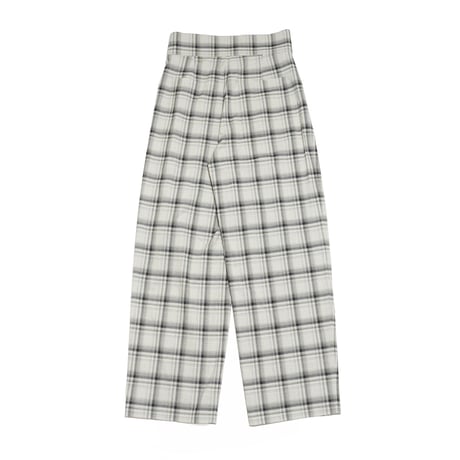 04｜CHECK WIDE PANTS  nemoa