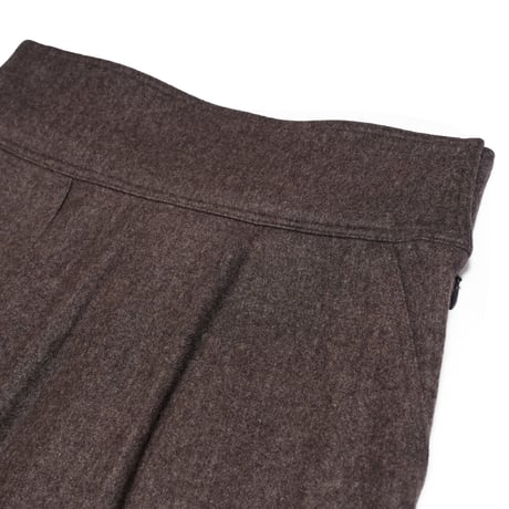 03｜WOOL CASHMERE WIDE PANTS