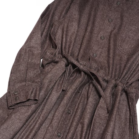 04｜WOOL CASHMERE SHIRT DRESS