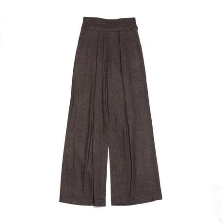 03｜WOOL CASHMERE WIDE PANTS