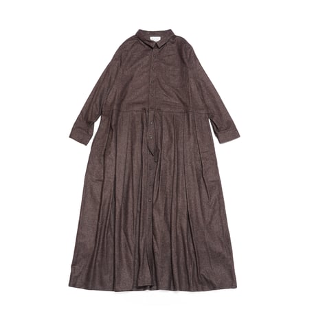 04｜WOOL CASHMERE SHIRT DRESS